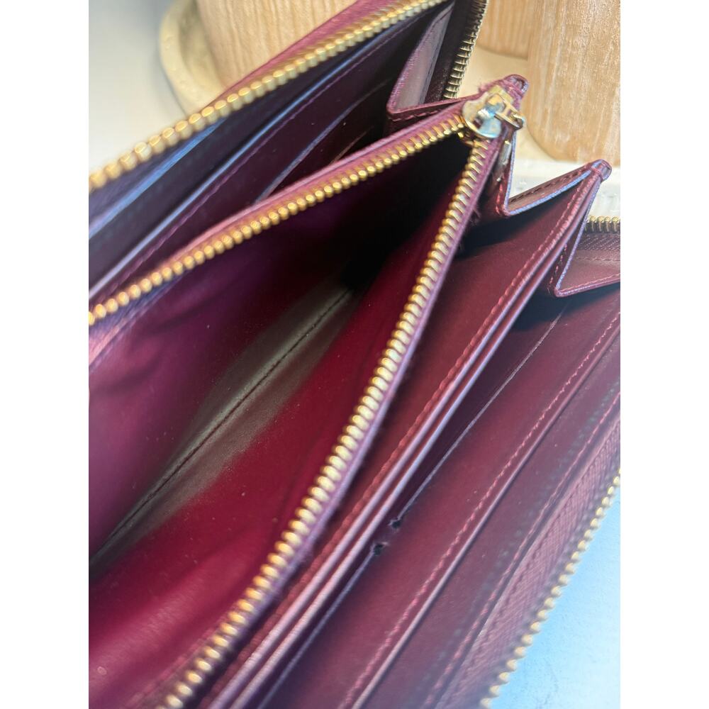 Louis Vuitton Monogram Vernis Patent Leather Zippy Zip Around Wallet - Picture 7 of 15